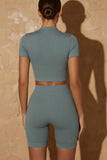 Seamless Yoga Two Piece Set