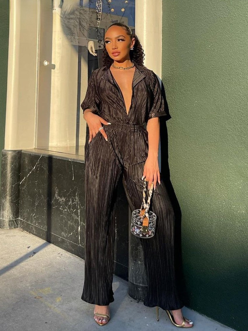 Ensemble large plissé - Kimberly