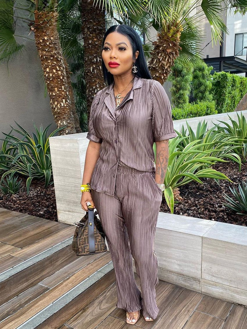 Ensemble large plissé - Kimberly